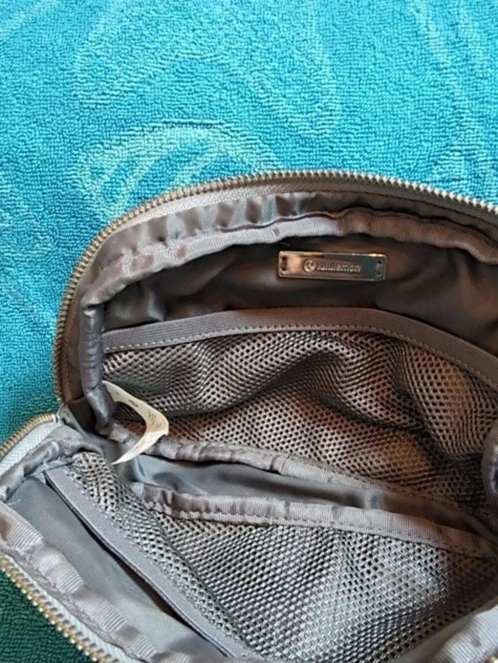 lululemon athletica Gray Crossbody Waist Bag